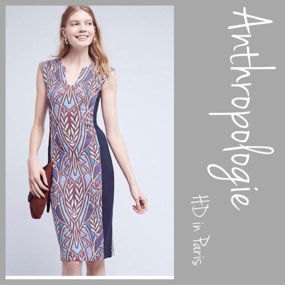 HD in Paris Midi Dress Anthropologie Size M